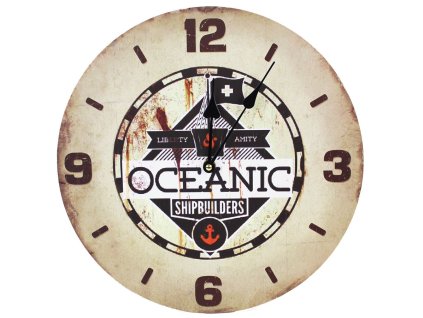 Hodiny pr.34 cm - OCEANIC 355149