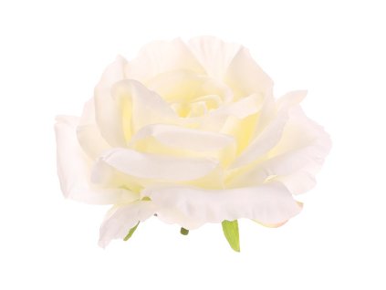 Růže - umělý květ, bílý, cena za balení (12 ks)