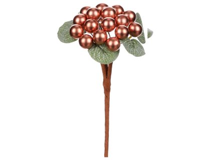 Přízdoba, perly v měděné barvě. Cena za 1ks.