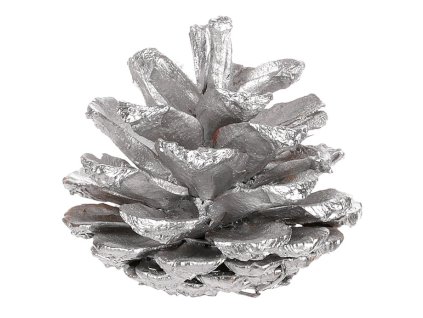 Šiška pravá - barva stříbrná, cena za balení (6 ks)