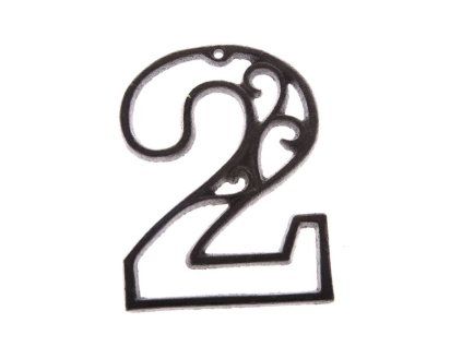 Litinové číslo "2", 10/40