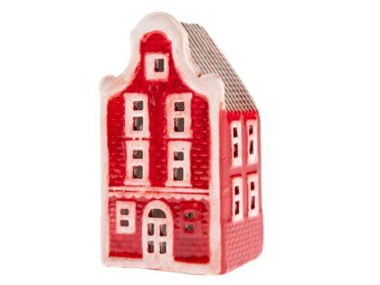 Keramický domek s LED světlem, 12/144