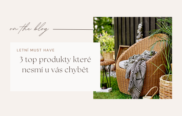 Letní must-have kousky na Zútulňuj!