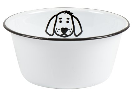 Malá smaltovaná miska pro pejsky – IB Laursen, 17cm