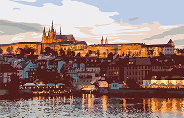 Na chvíli pocítit genia loci prostřednictvím malování podle čísel