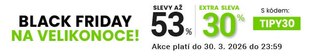 Slevy až 53 % + navíc 30 %