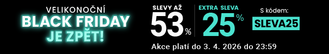 Slevy až 53 % + navíc 25 %