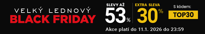 Slevy až 53 % + navíc 30 %
