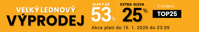 Slevy až 53 % + navíc 25 %