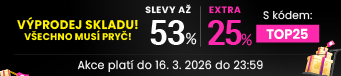 Slevy až 53 % + navíc 25 %