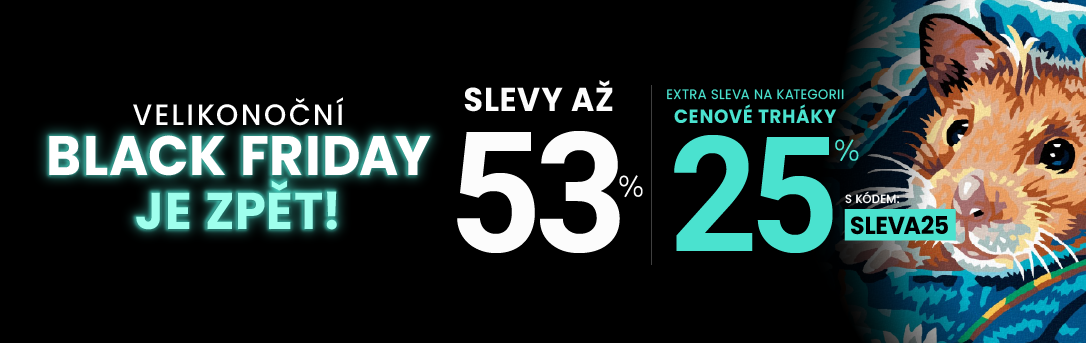 Slevy až 53 % + navíc 25 %