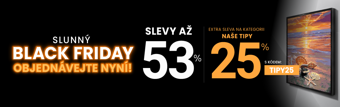 Slevy až 53 % + navíc 25 %