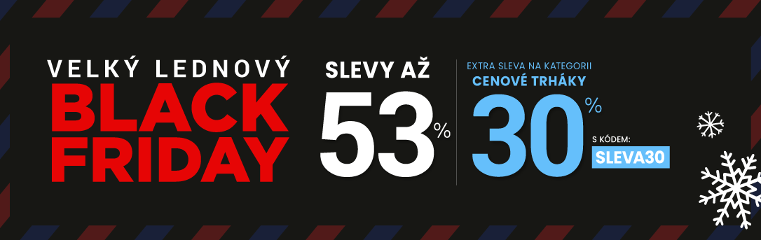 Slevy až 53 % + navíc 25 %