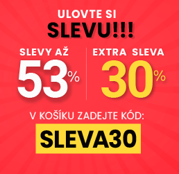 Slevy až 53 % + navíc 30 %