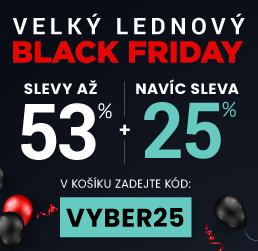 Slevy až 53 % + navíc 25 %