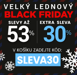 Slevy až 53 % + navíc 30 %