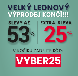 Slevy až 53 % + navíc 25 %