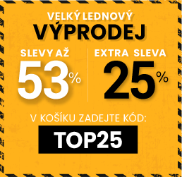 Slevy až 53 % + navíc 25 %