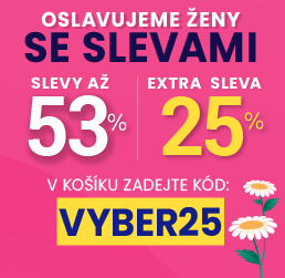 Slevy až 53 % + navíc 25 %