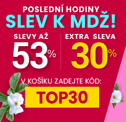 Slevy až 53 % + navíc 30 %