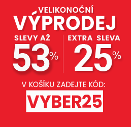 Slevy až 53 % + navíc 25 %