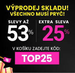 Slevy až 53 % + navíc 25 %