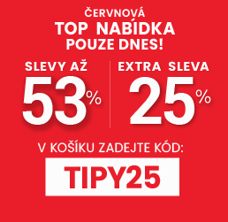 Slevy až 53 % + navíc 25 %