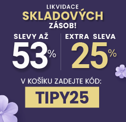 Slevy až 53 % + navíc 25 %