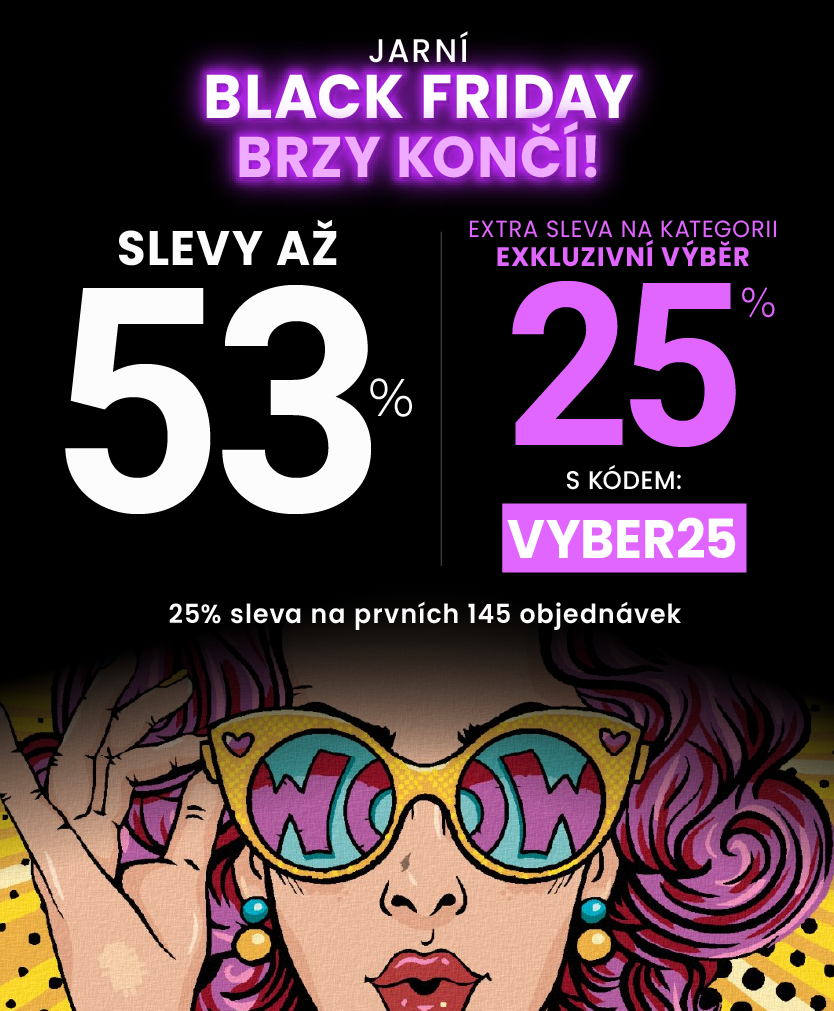 Slevy až 53 % + navíc 25 %