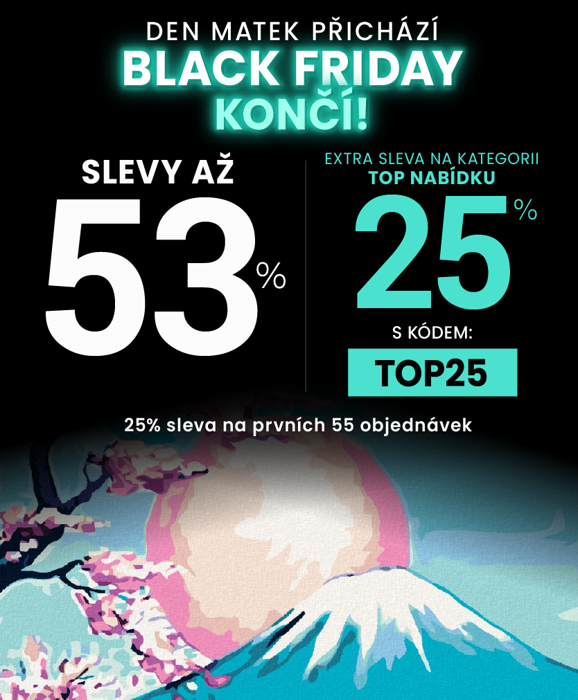 Slevy až 53 % + navíc 25 %