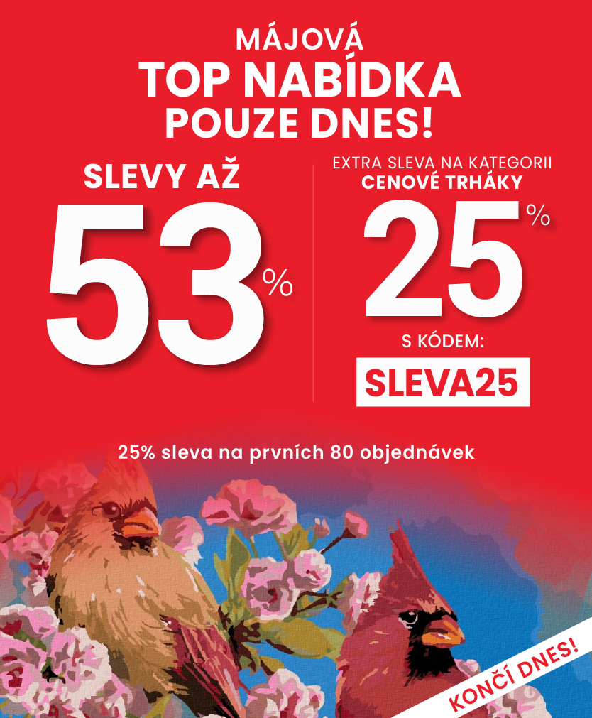Slevy až 53 % + navíc 25 %