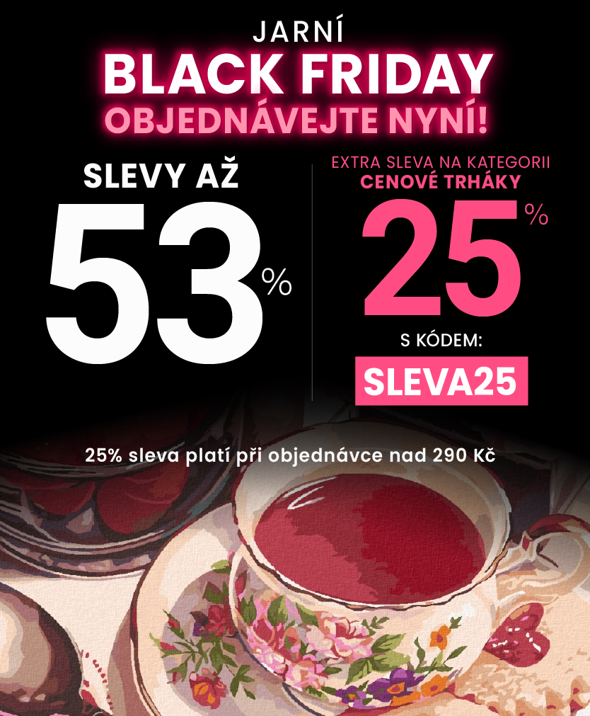 Slevy až 53 % + navíc 25 %