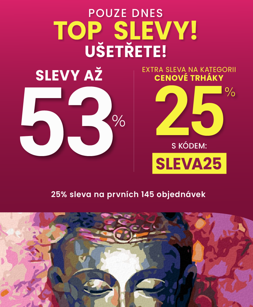 Slevy až 53 % + navíc 25 %