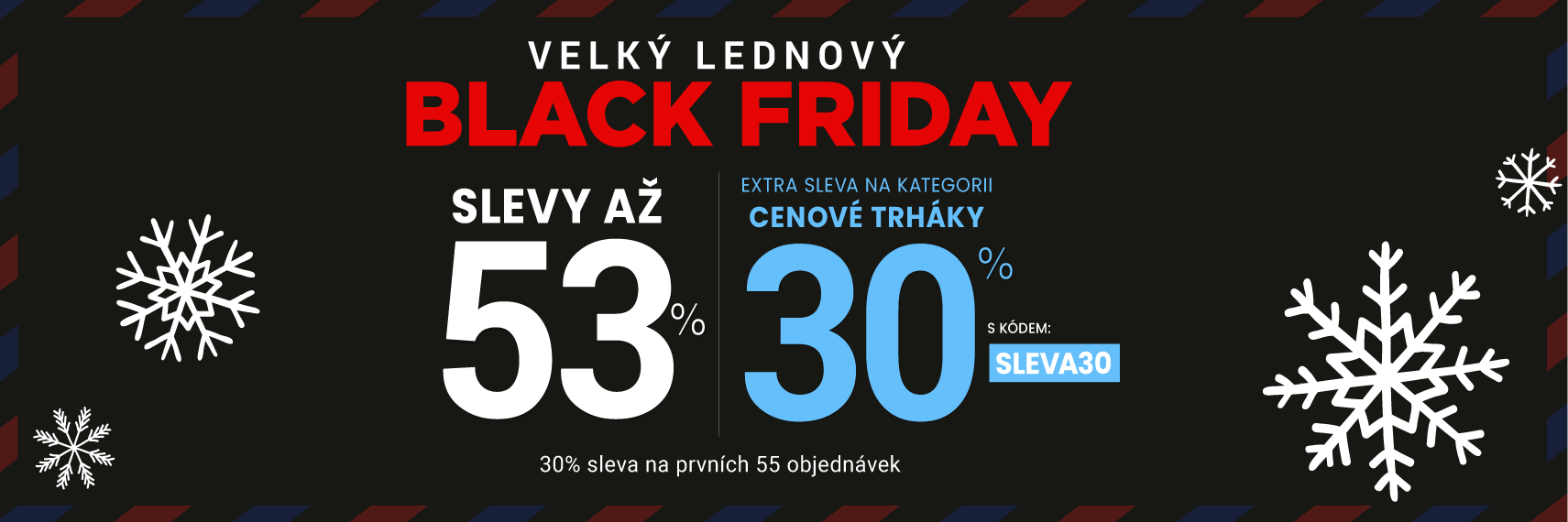 Slevy až 53 % + navíc 25 %
