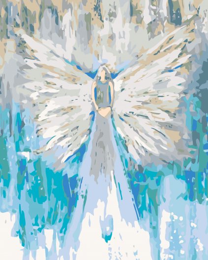 Malování podle čísel - ANDĚLÉ OD LENKY - LOVE ANGEL