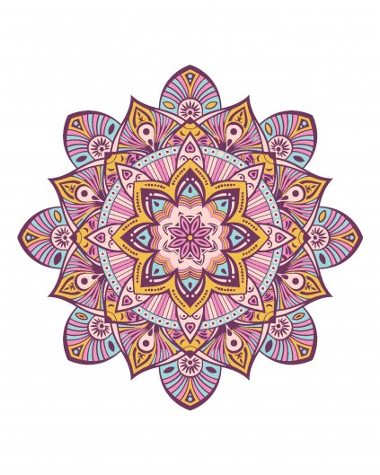 Malování podle čísel - MANDALA VII