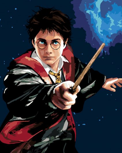 Malování podle čísel - HARRY POTTER A HŮLKA