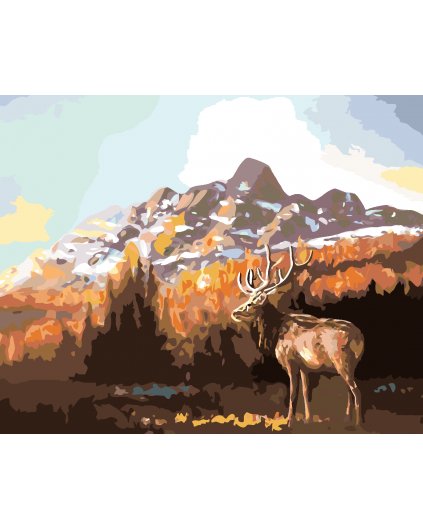 Malování podle čísel - LOS ZA ÚSVITU (D. RUSTY RUST)