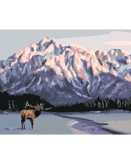 Malování podle čísel - LOS U ŘEKY (D. RUSTY RUST)