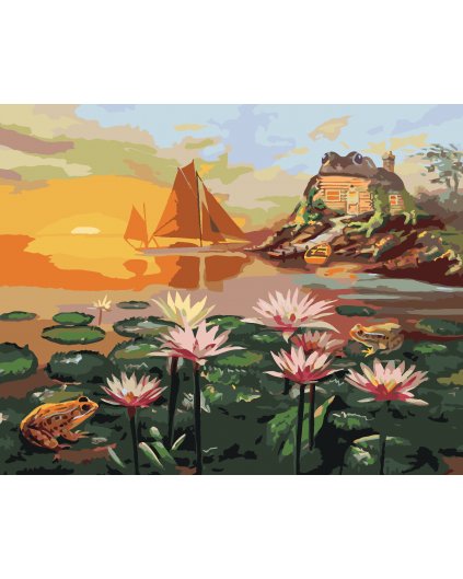 Malování podle čísel - ŽABÍ DŮM (D. RUSTY RUST)