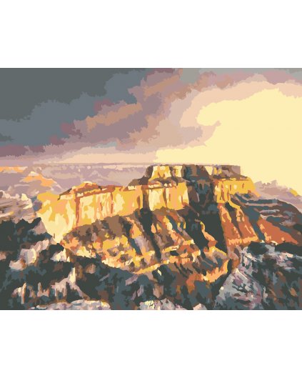 Malování podle čísel - GRAND CANYON (D. RUSTY RUST)