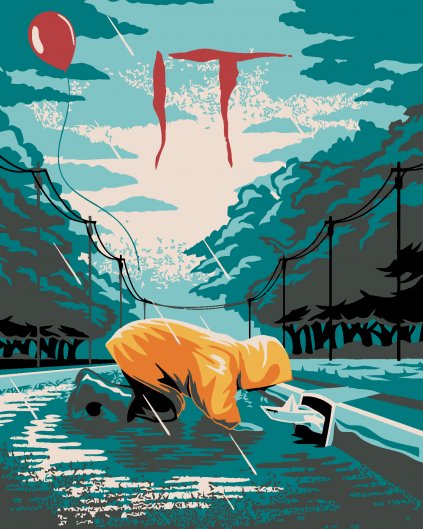 Malování podle čísel - GEORGIE A LODIČKA (TO)