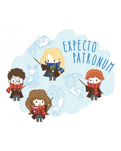 Malování podle čísel - EXPECTO PATRONUM (HARRY POTTER)