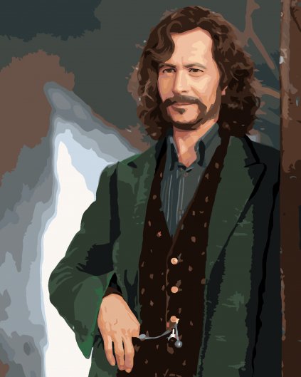 Malování podle čísel - SIRIUS BLACK (HARRY POTTER)