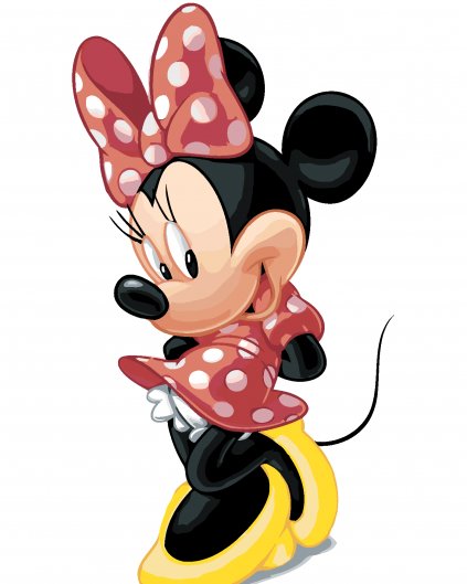 Malování podle čísel - STYDLIVÁ MINNIE