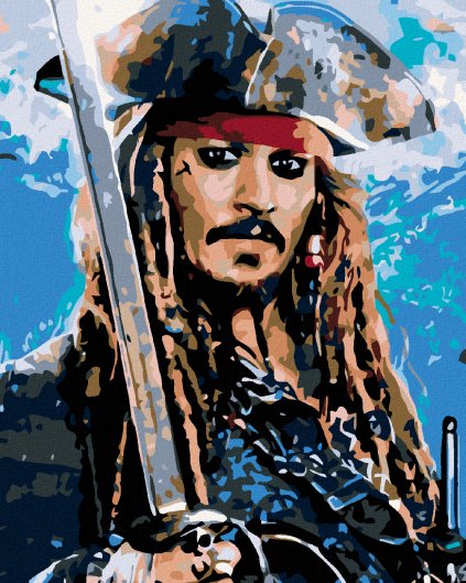 Diamantové malování - JACK SPARROW II