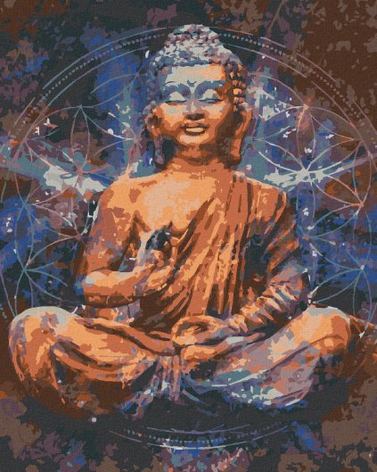 Diamantové malování - HVĚZDNÝ BUDDHA III