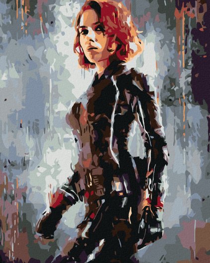 Diamantové malování - AVENGERS BLACK WIDOW II