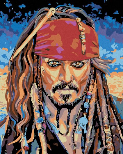 Diamantové malování - JACK SPARROW I