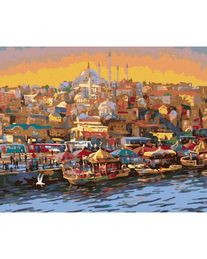 Diamantové malování - VEČER V ISTANBULU
